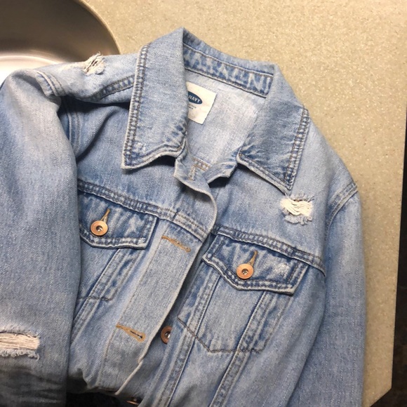 Distressed Jean Jacket - Picture 4 of 4
